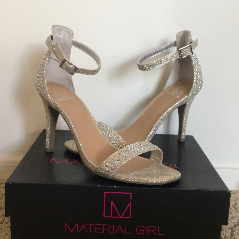 Silver/Gem Heels